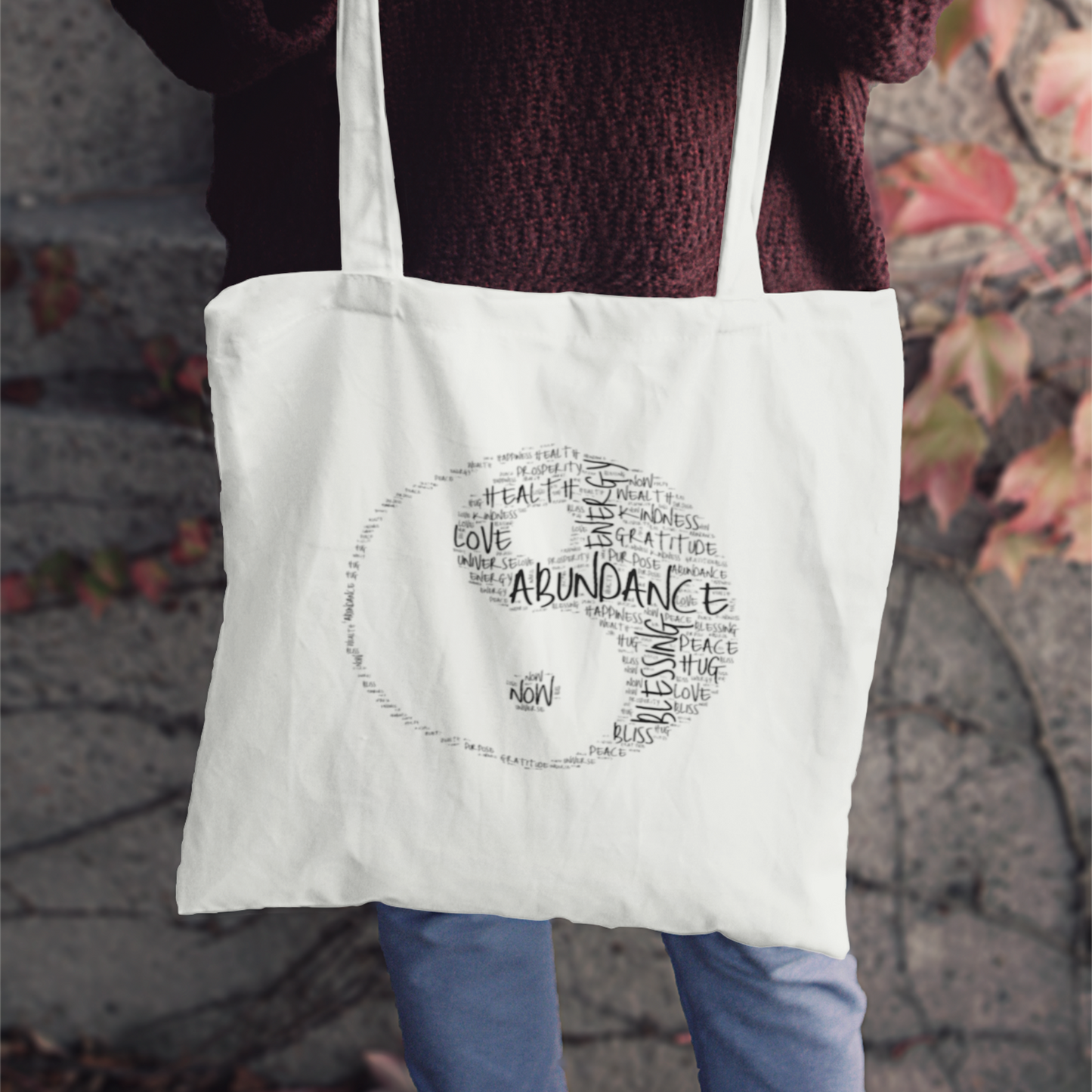 Yin Yang Tote Bag
