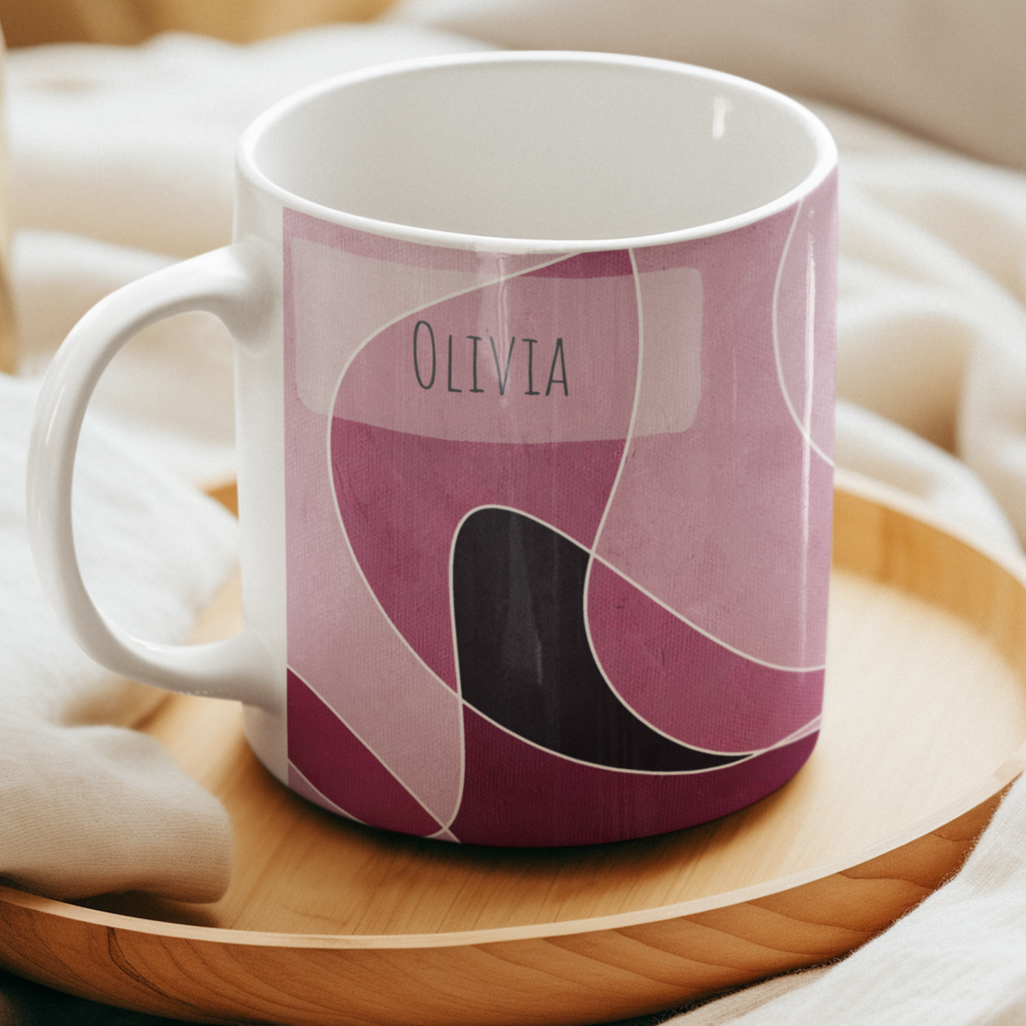 Fluid Personalised Coffee Mug