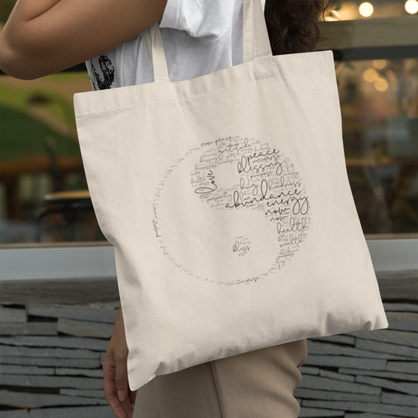 Yin Yang Tote Bag
