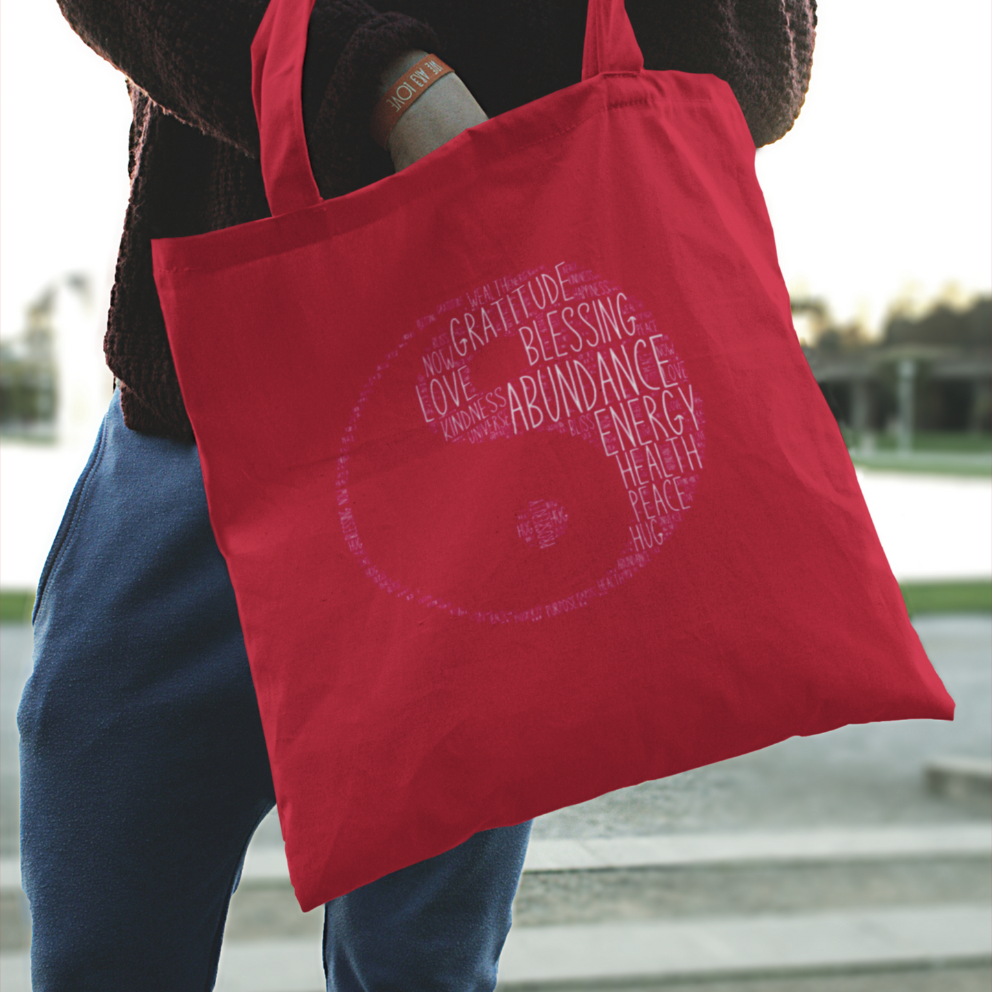 Yin Yang Tote Bag