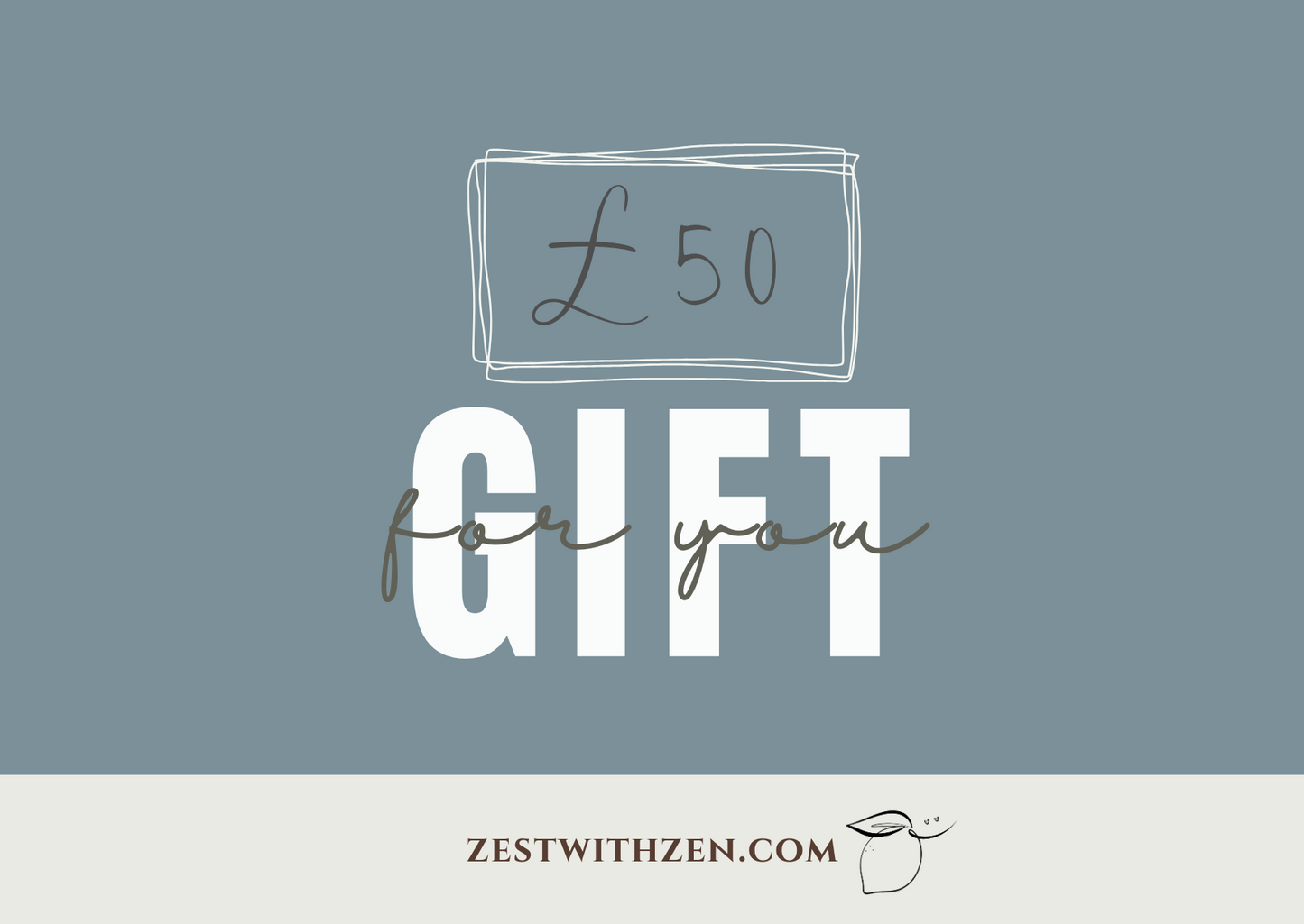 Zest with Zen Gift Card