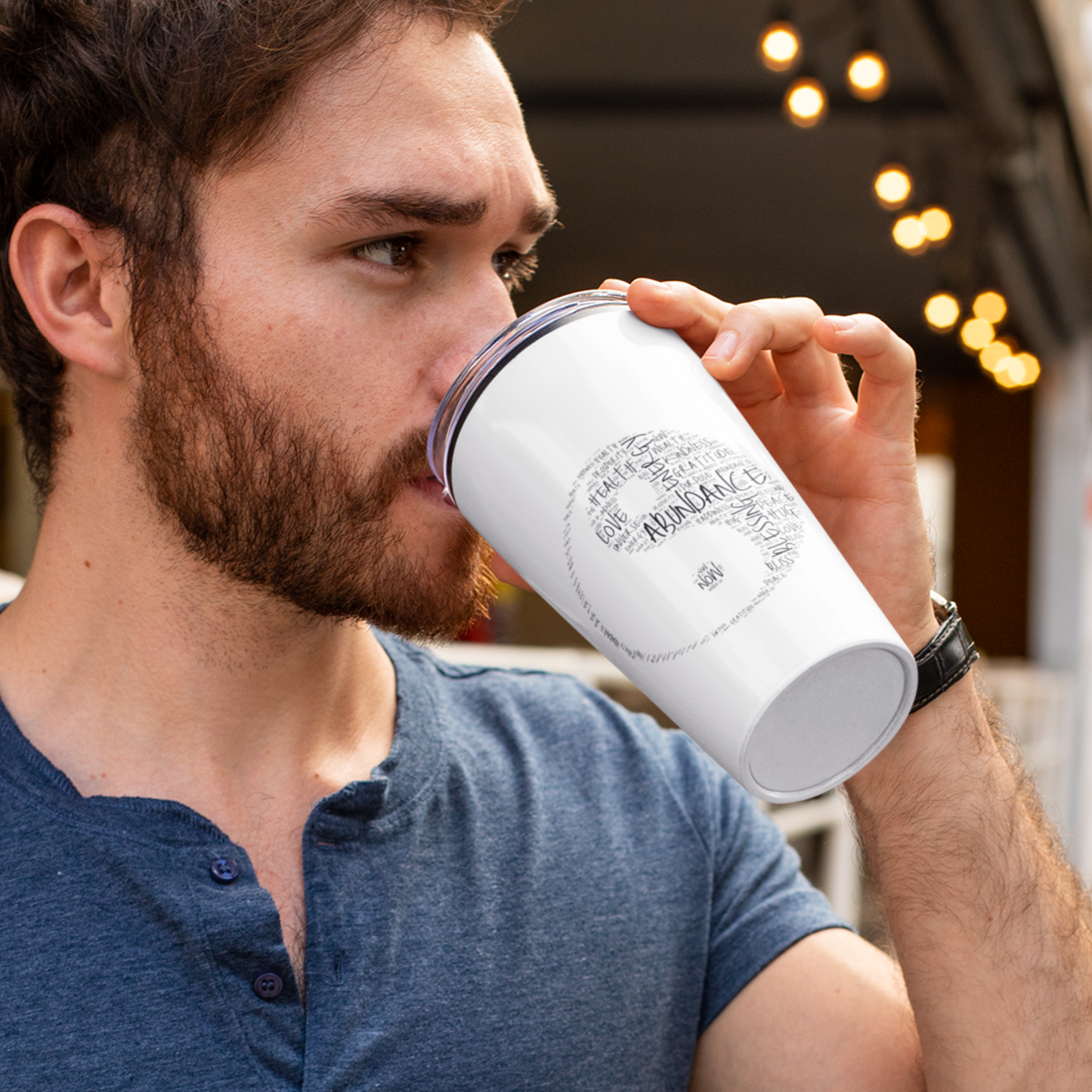 Yin Yang Travel Mug